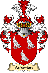 English Coat of Arms (v.23) for the family Atherton