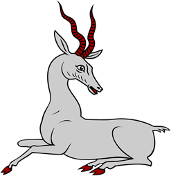 Antelope Couchant Reguardant