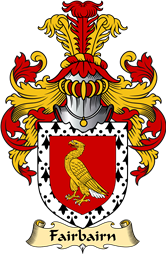 English Coat of Arms (v.23) for the family Fairbairn or Fairburn II