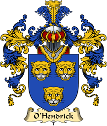 Irish Family Coat of Arms (v.25a) O