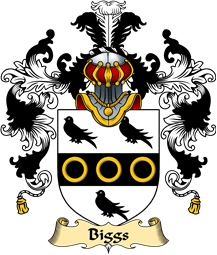 English Family Coat of Arms (v.25) Bigg or Biggs