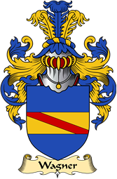 English Coat of Arms (v.23) for the family Wagner