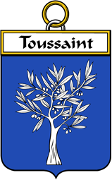 French Coat of Arms Badge for Toussaint