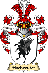 v.23 Coat of Family Arms from Germany for Hochreuter