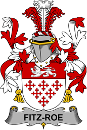 Irish Coat of Arms for Fitz-Roe