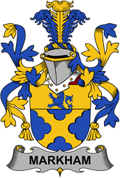 Irish Coat of Arms for Markham