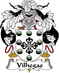 Portuguese Coat of Arms for Vilhegas