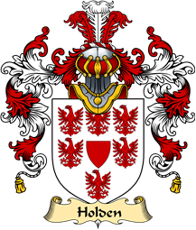 English Family Coat of Arms (v.25) Holden I