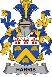 Irish Coat of Arms for Harris