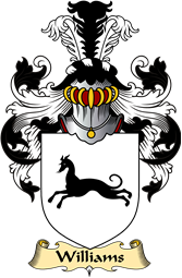 English Coat of Arms (v.23) for the family Williams II