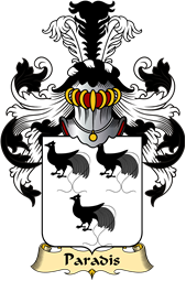 French Family Coat of Arms (v.23) for Paradis