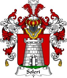 Italian Family Coat of Arms (v.25b) Soleri