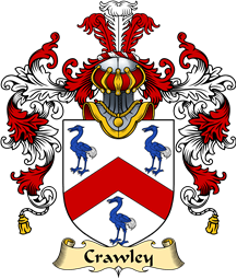 English Family Coat of Arms (v.25) Crawley