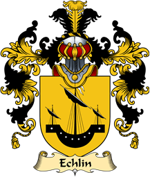 Irish Family Coat of Arms (v.25a) Echlin