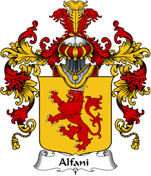 Italian Family Coat of Arms (v.25b) Alfani