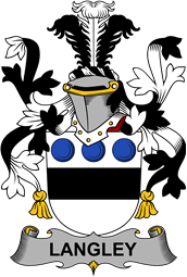 Irish Coat of Arms for Langley