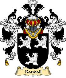 English Family Coat of Arms (v.25) Randall