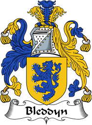 English Coat of Arms for the family Bleddyn (Wales)