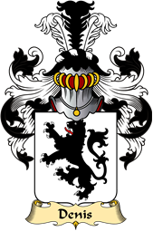 French Family Coat of Arms (v.23) for Denis