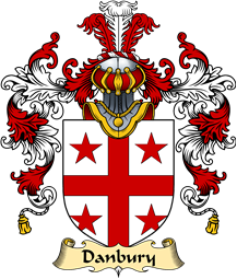 English Family Coat of Arms (v.25) Danbury