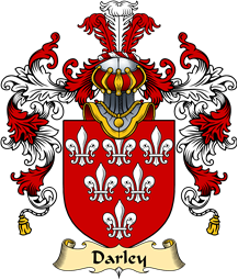 English Family Coat of Arms (v.25) Darley