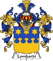 Italian Family Coat of Arms (v.25b) Lombardi