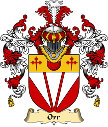 Scottish Family Coat of Arms (v.25) Orr