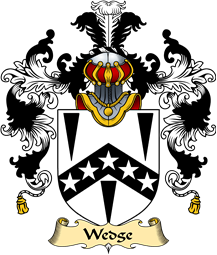 English Family Coat of Arms (v.25) Wedge
