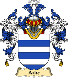English Family Coat of Arms (v.25) Aske