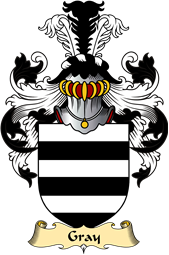 Welsh Family Coat of Arms (v.23) for Gray (of Abergavenny)