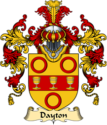 English Family Coat of Arms (v.25) Dayton