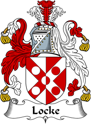 Irish Coat of Arms for Locke