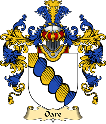 English Family Coat of Arms (v.25) Oare