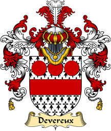 Irish Family Coat of Arms (v.25a) Devereux