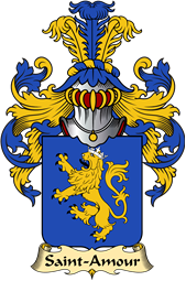 French Family Coat of Arms (v.23) for Saint-Amour