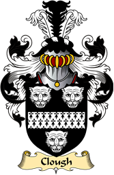 English Coat of Arms (v.23) for the family Clough