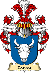 v.23 Coat of Family Arms from Germany for Zanau