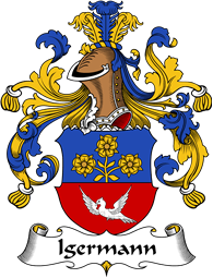 German Wappen Coat of Arms for Ingermann