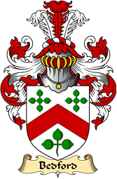 English Coat of Arms (v.23) for the family Bedford