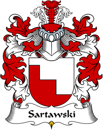 Polish Coat of Arms for Sartawski