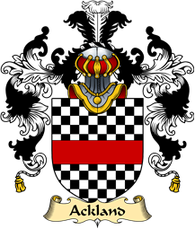 English Family Coat of Arms (v.25) Ackland