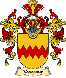 English Family Coat of Arms (v.25) Vavasour
