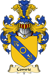 Scottish Family Coat of Arms (v.23) for Comrie or Comrey