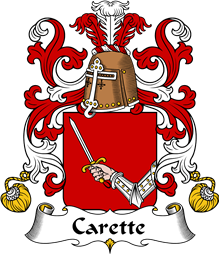 Coat of Arms from France for Carette