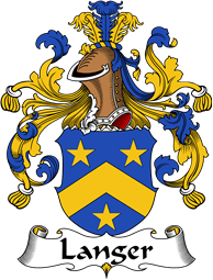 German Wappen Coat of Arms for Langer