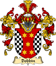 Irish Family Coat of Arms (v.25a) Dobbin