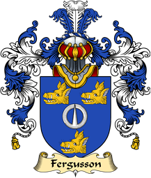 Scottish Family Coat of Arms (v.25) Fergusson