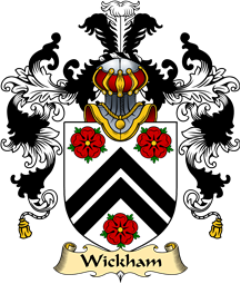 English Family Coat of Arms (v.25) Wickham