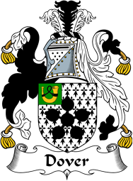 English Coat of Arms for the family Dover