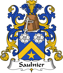 Coat of Arms from France for Saulnier